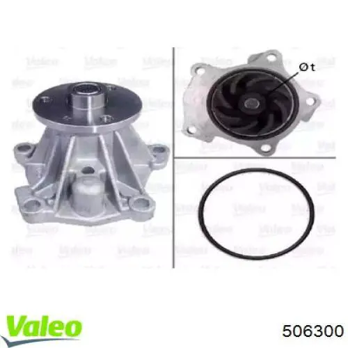 Помпа 506300 VALEO