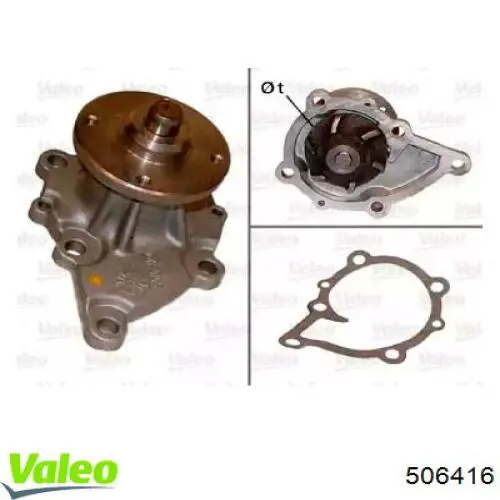 Помпа 506416 VALEO