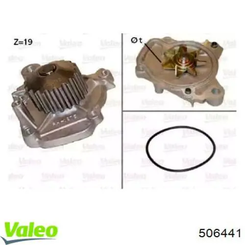 Помпа 506441 VALEO