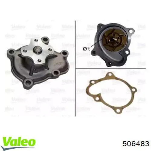 Помпа 506483 VALEO