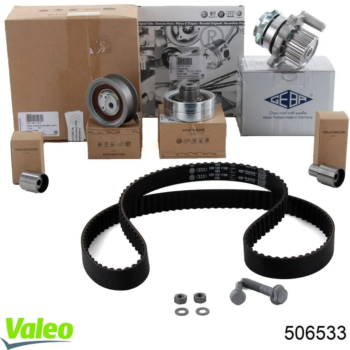 506533 VALEO Насос водяной