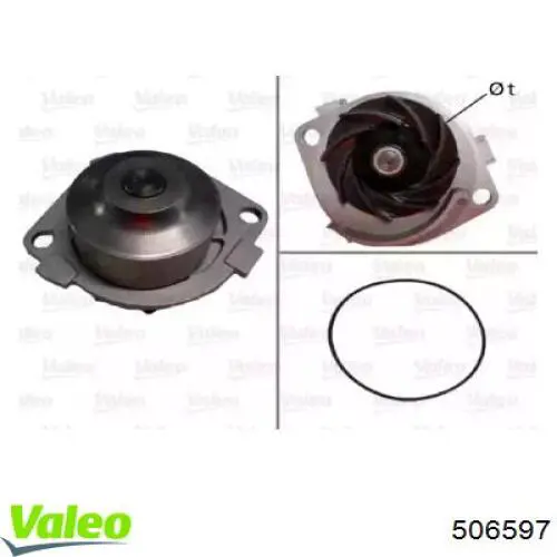 Помпа 506597 VALEO