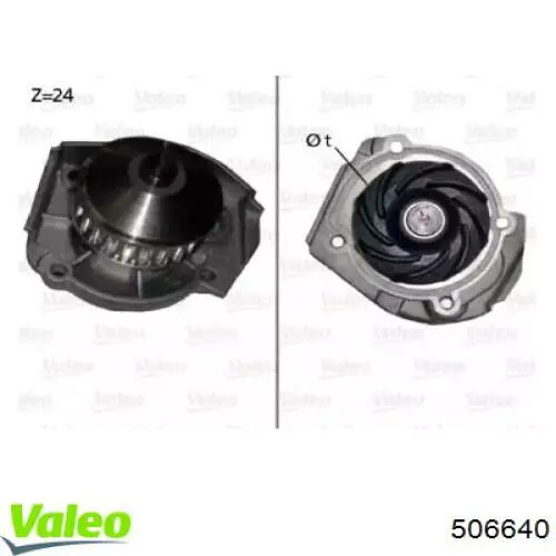 Помпа 506640 VALEO