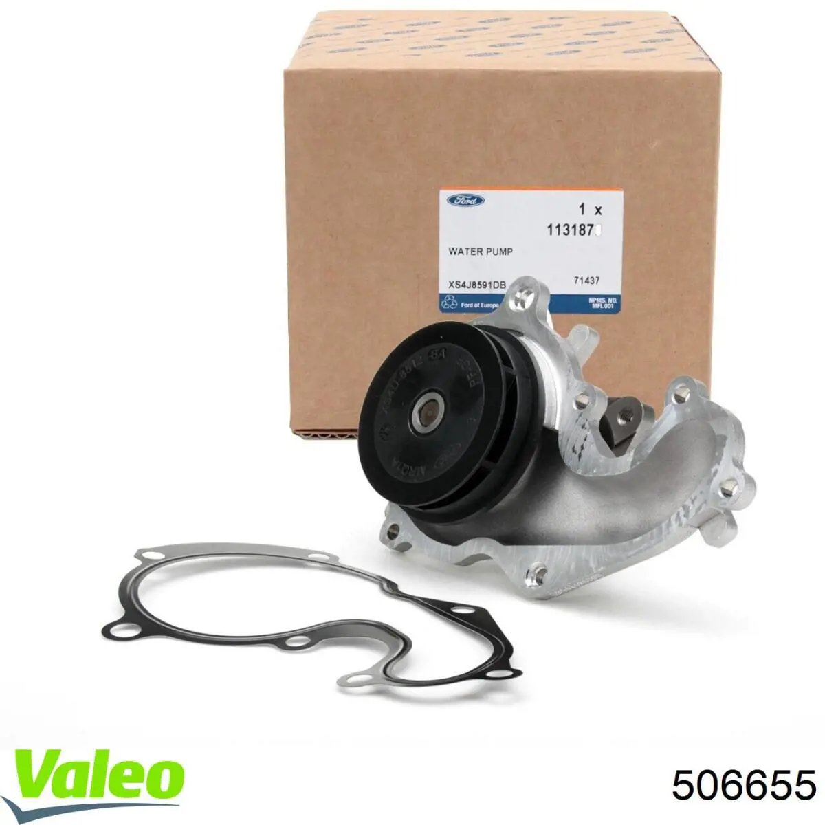 Помпа охлаждения VALEO 506655 цена, от 27.64 USD