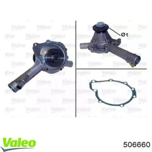 Помпа 506660 VALEO