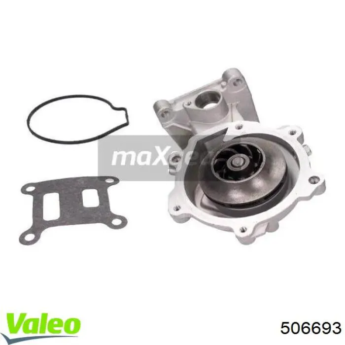Купить 506693 VALEO Помпа водяная (насос) охлаждения, в сборе с корпусом