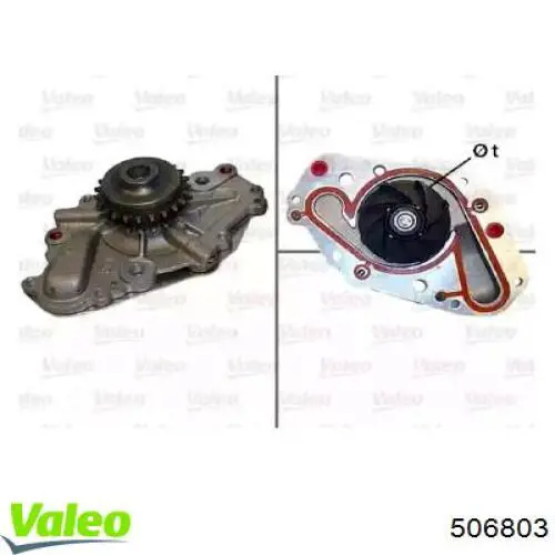 Помпа 506803 VALEO