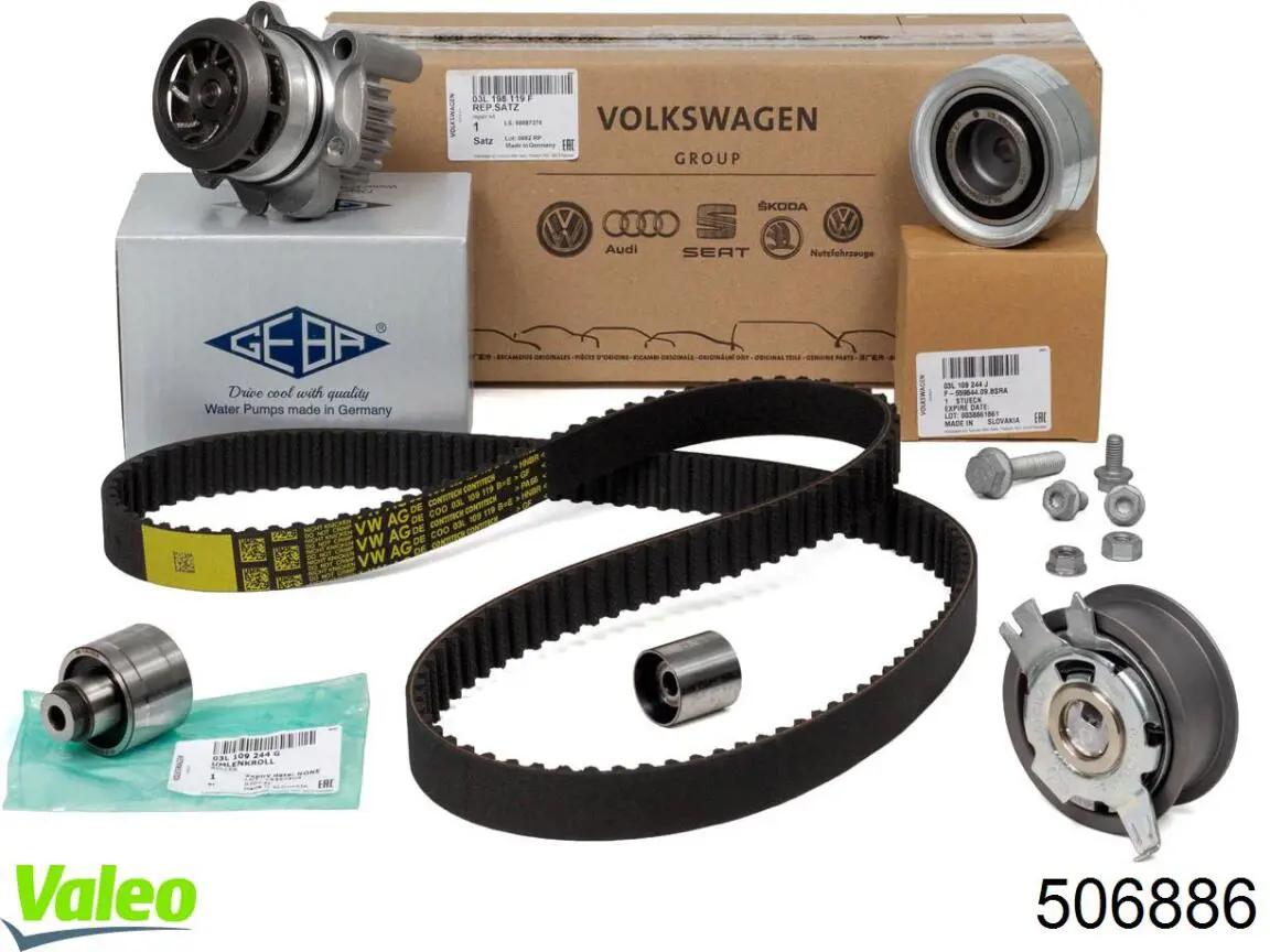 Водяной насос VALEO 506886