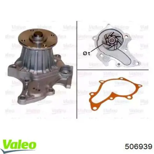 Помпа 506939 VALEO