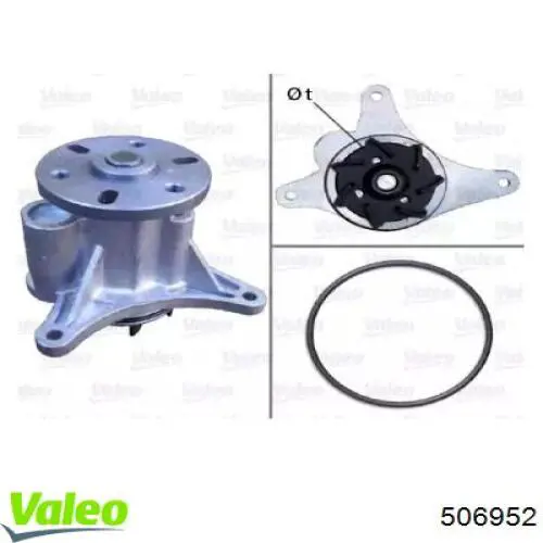 Помпа 506952 VALEO