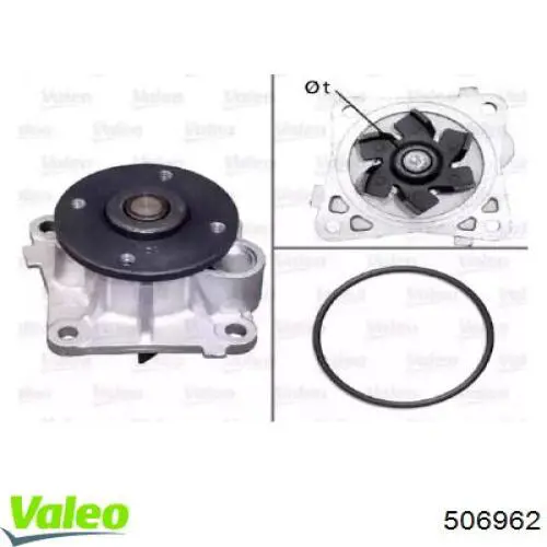 Помпа 506962 VALEO