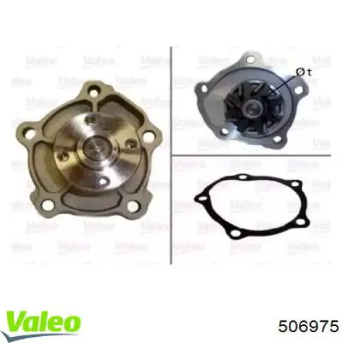 506975 VALEO помпа