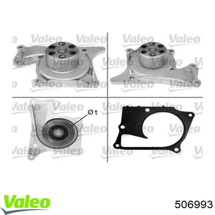 Помпа 506993 VALEO