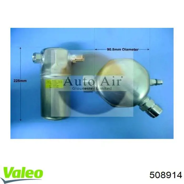 Receptor-secador del aire acondicionado 508914 VALEO