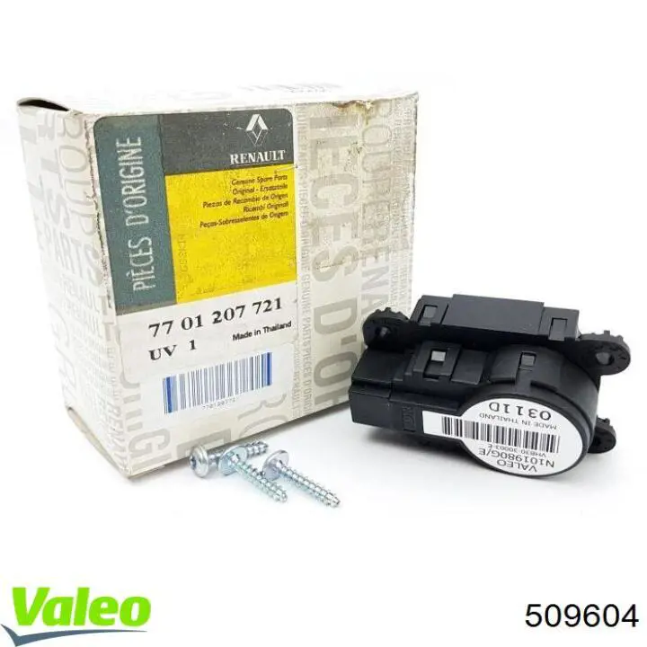 Клапан (актуатор) привода заслонки EGR VALEO 509604