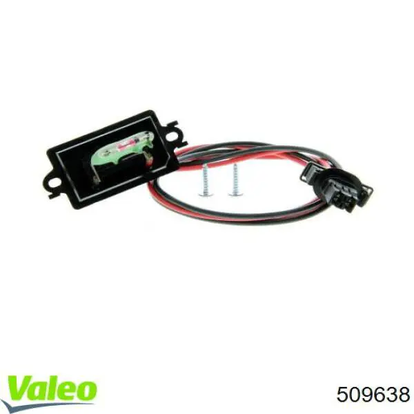Резистор моторчика вентилятора кондиционера 509638 VALEO