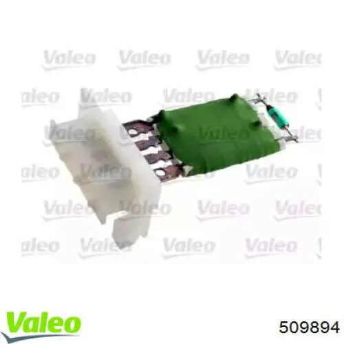 509894 VALEO резистор (сопротивление вентилятора печки (отопителя салона))