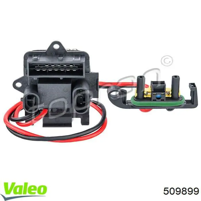 Купить 509899 VALEO Регулятор оборотов вентилятора печки