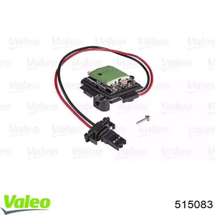 515083 VALEO резистор (сопротивление вентилятора печки (отопителя салона))