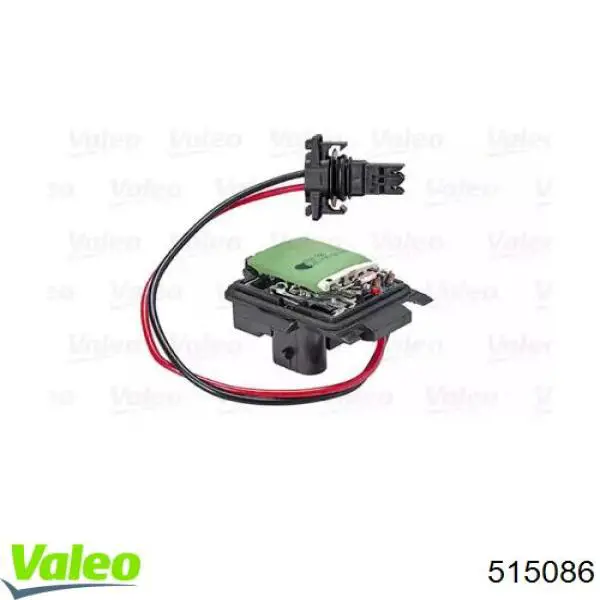 515086 VALEO резистор (сопротивление вентилятора печки (отопителя салона))