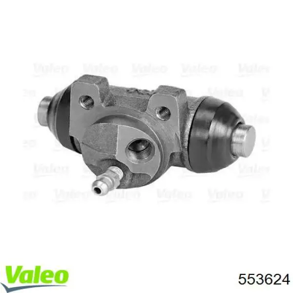 Задние барабанные колодки 553624 VALEO