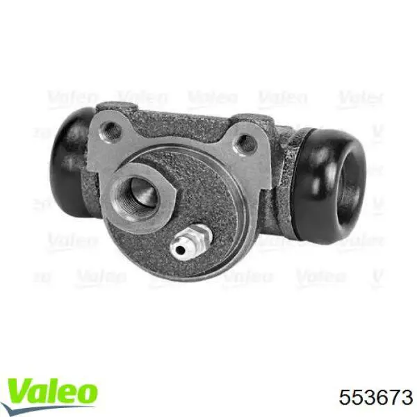 Задние барабанные колодки 553673 VALEO