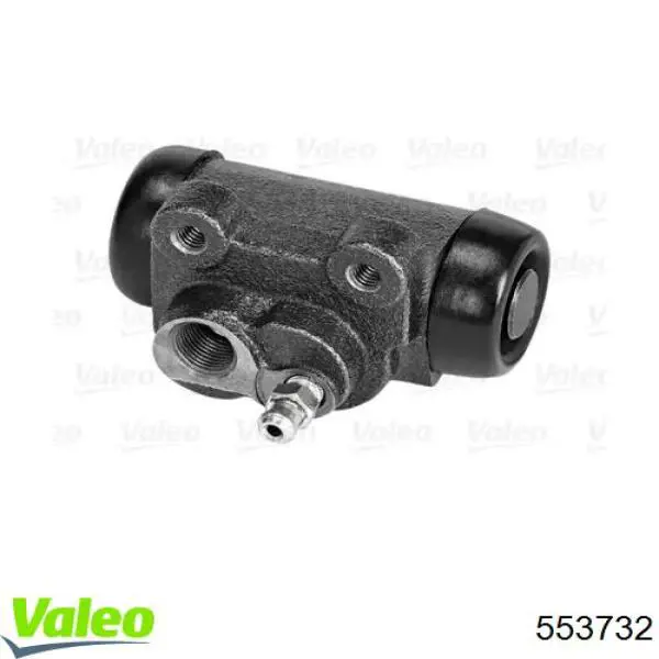 Задние барабанные колодки 553732 VALEO