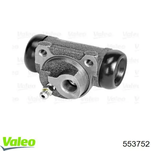 Задние барабанные колодки 553752 VALEO