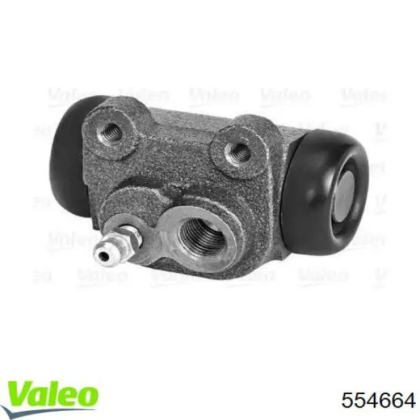 Задние барабанные колодки 554664 VALEO