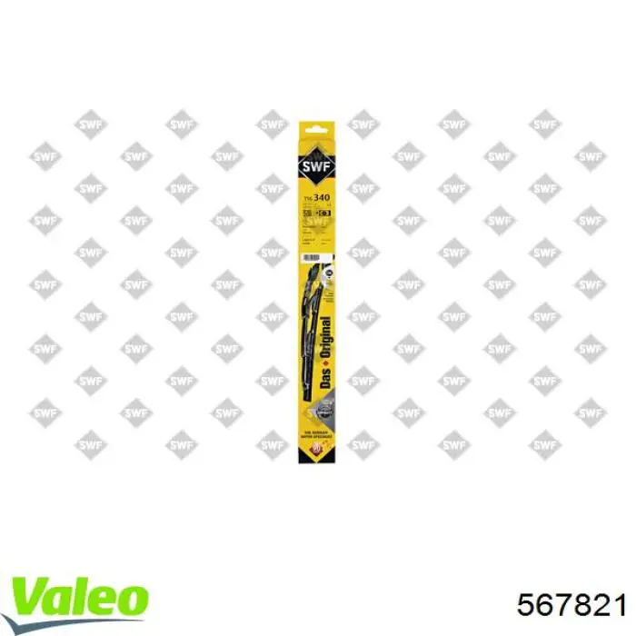 567821 VALEO Щетка-дворник лобового стекла, водительская