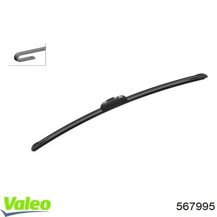Щетка дворника левая VALEO 567995