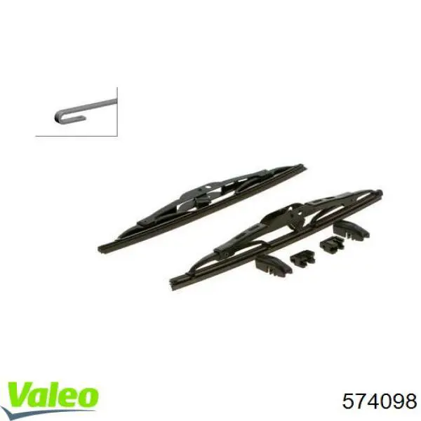 Купить 574098 VALEO Щетка-дворник лобового стекла водительская