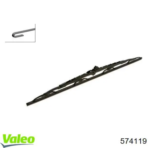 Купить 574119 VALEO Щетка-дворник лобового стекла водительская