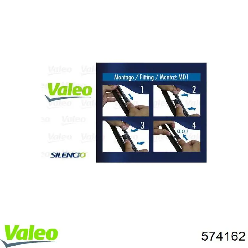 Дворники VALEO 574162 цена, от 28.45 USD