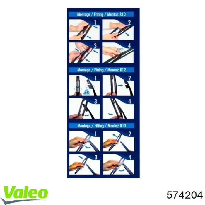 Дворник задний 574204 VALEO