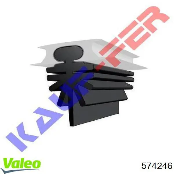 Limpa-pára-brisas de vidro traseiro GE1002W21 FPS