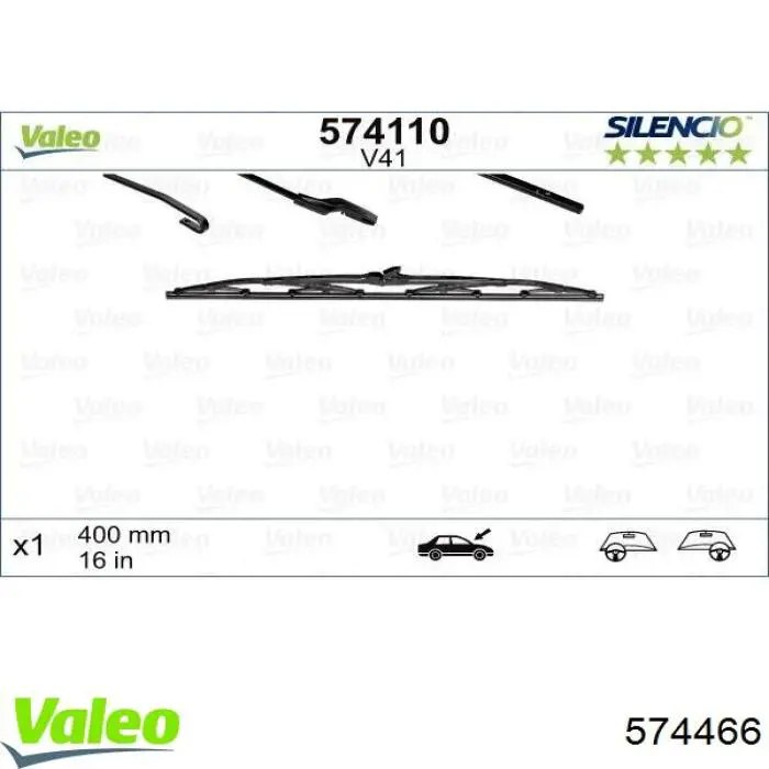 Compre W1A8537B Polcar Limpa-pára-brisas do pára-brisas, kit de 2 un.