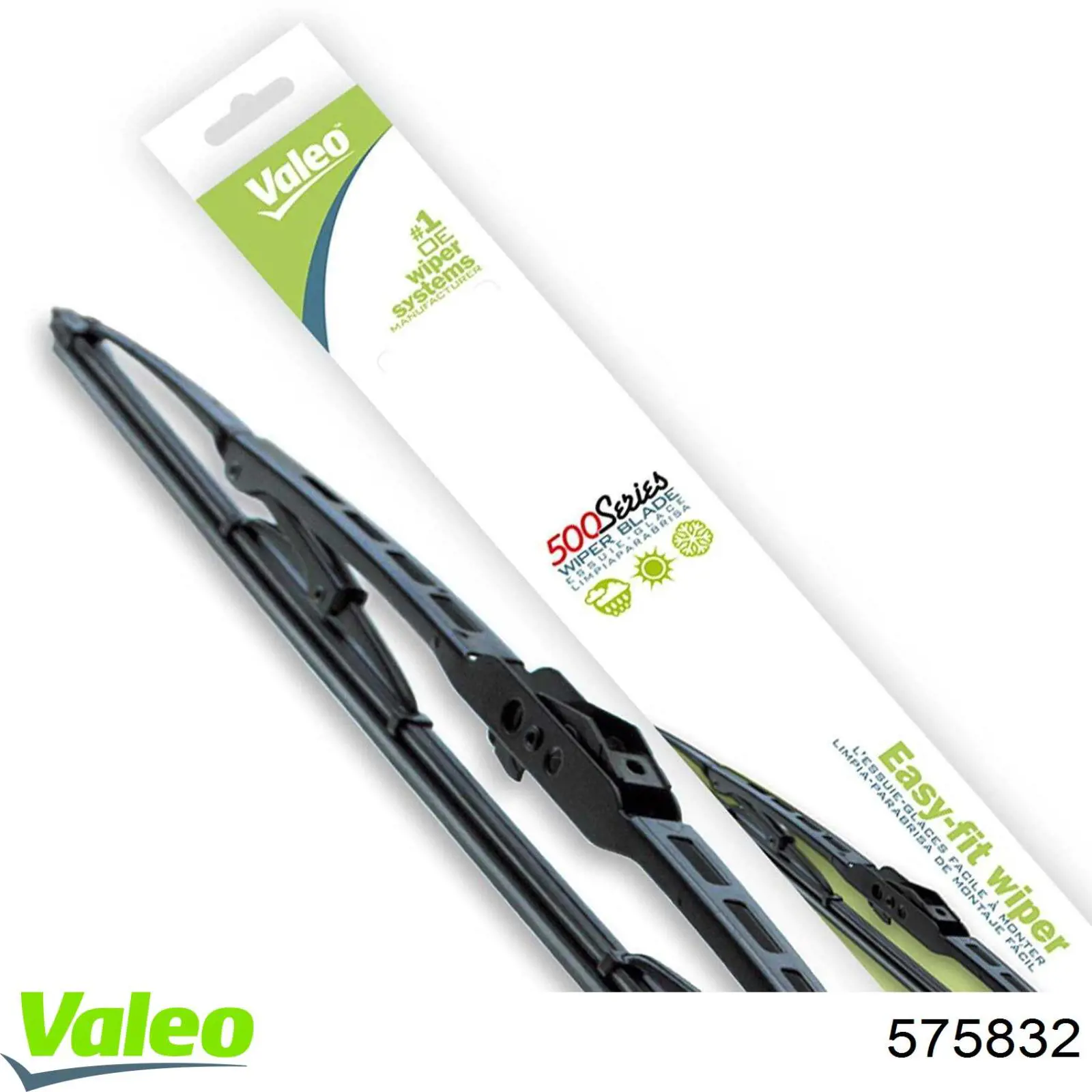Щетка стеклоочистителя лобового стекла, водительская VALEO 575832 цена, от 12.12 USD