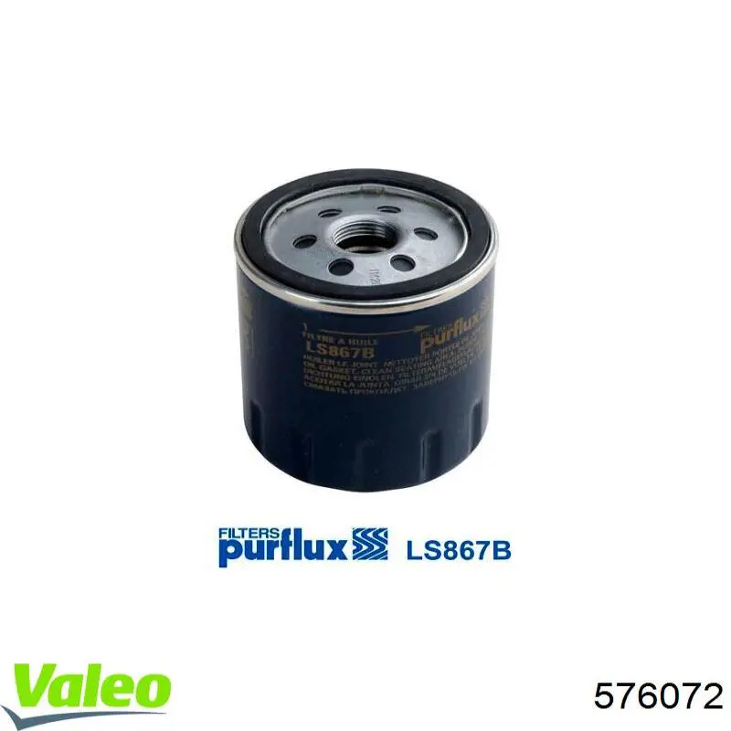 Купить 576072 VALEO Щетка-дворник лобового стекла пассажирская
