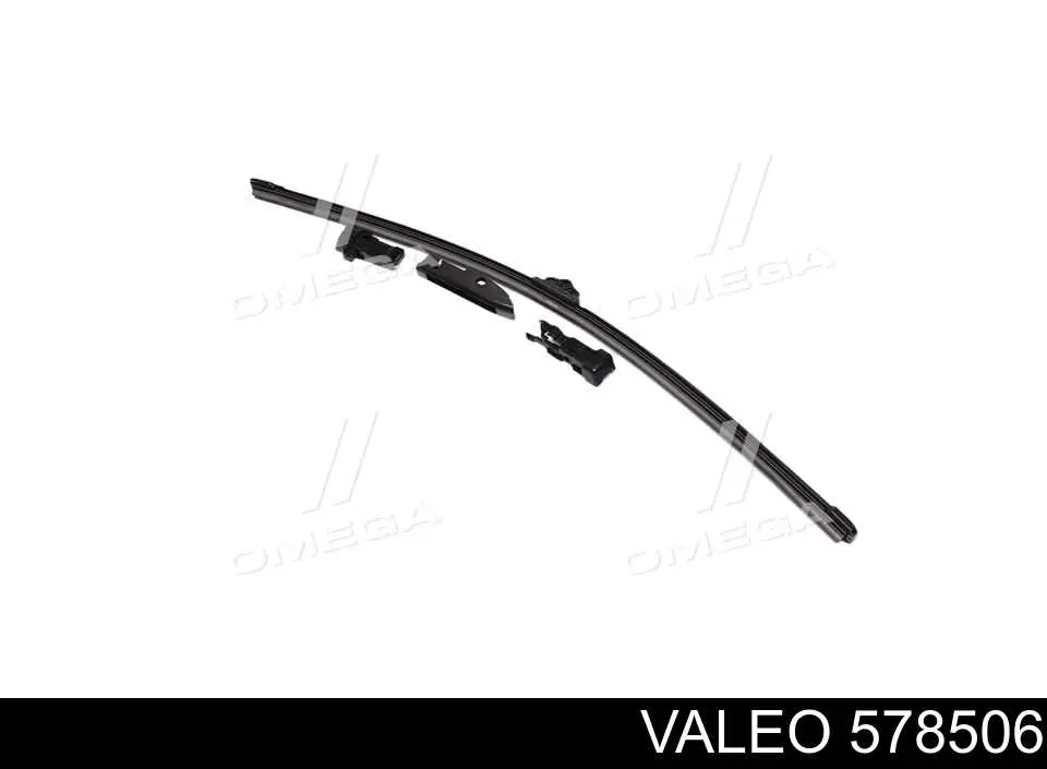 578506 VALEO Щетка стеклоочистителя лобового стекла, пассажирская