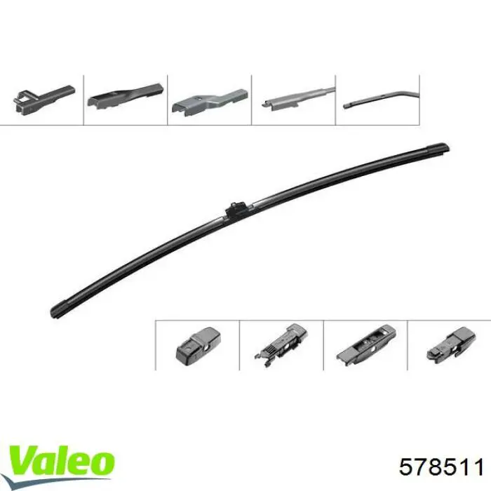 Купить 578511 VALEO Щетка-дворник лобового стекла водительская