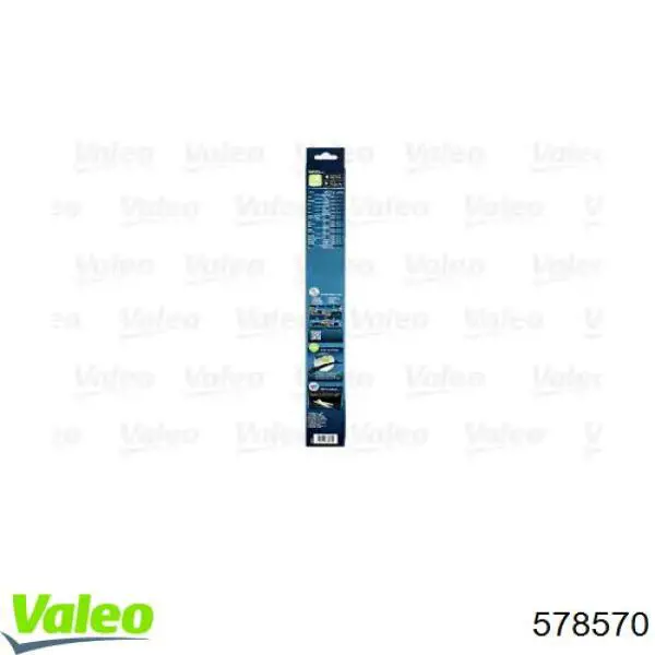 Щетка-дворник лобового стекла водительская 578570 VALEO