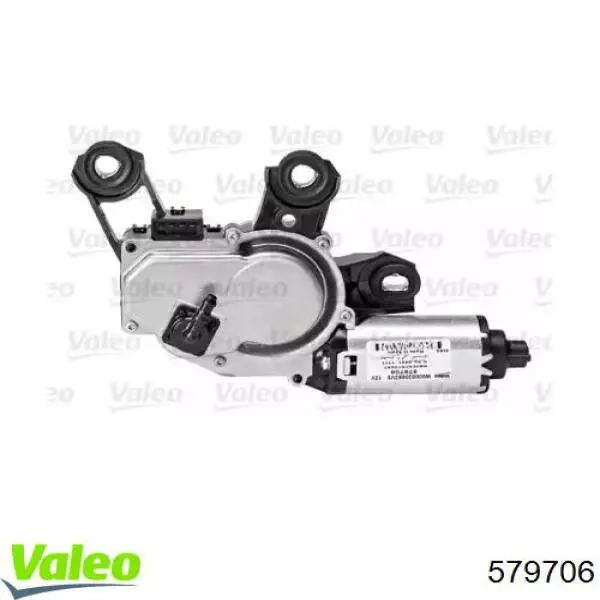 579706 VALEO motor de limpador pára-brisas de vidro traseiro