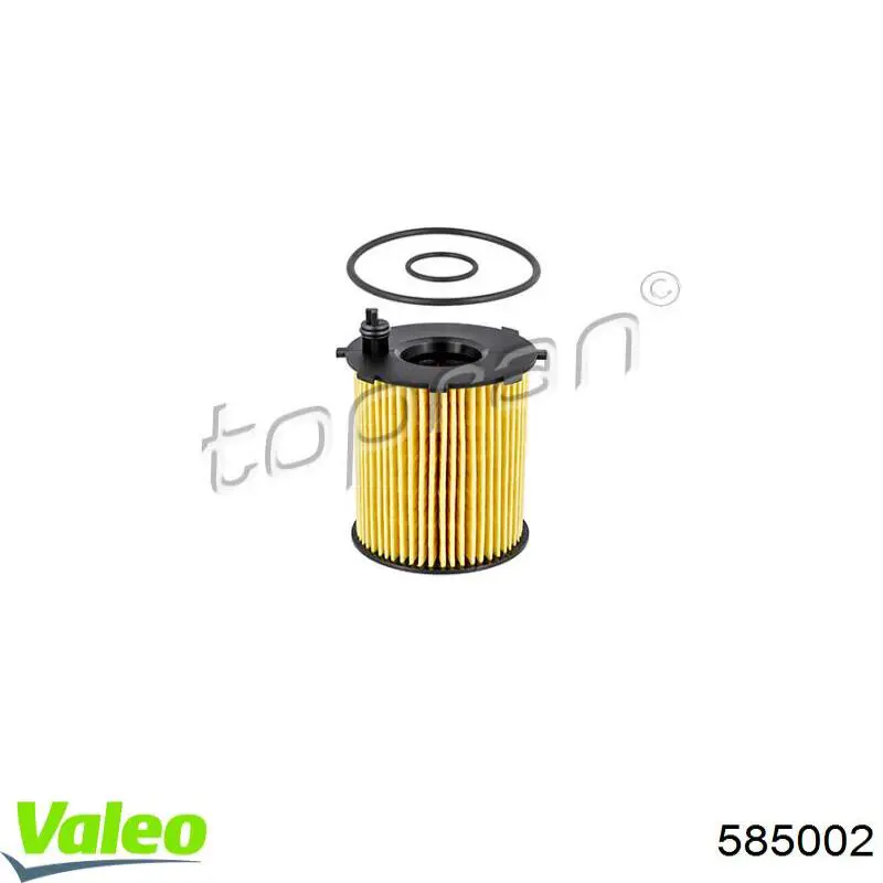 Купить 585002 VALEO Автомобильный фильтр воздуха