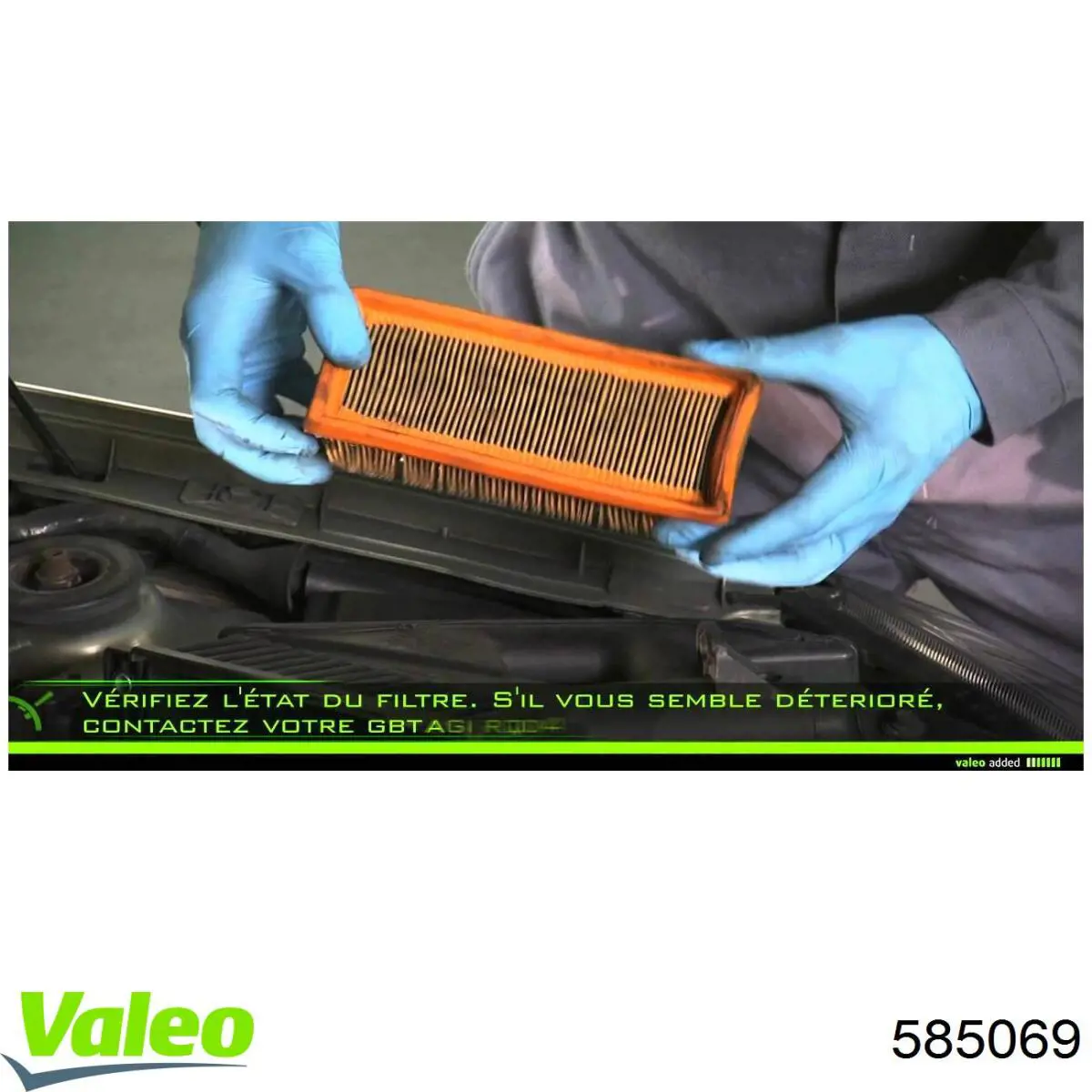 Элемент воздушного фильтра VALEO 585069 цена, от 11.26 USD
