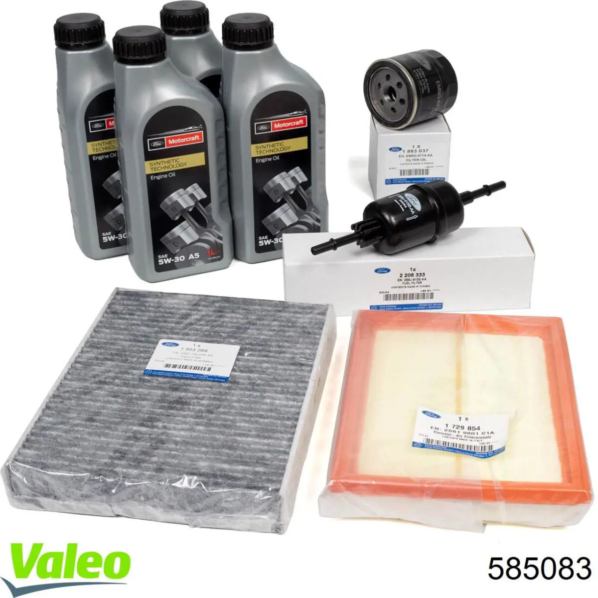Фильтр воздушный VALEO 585083