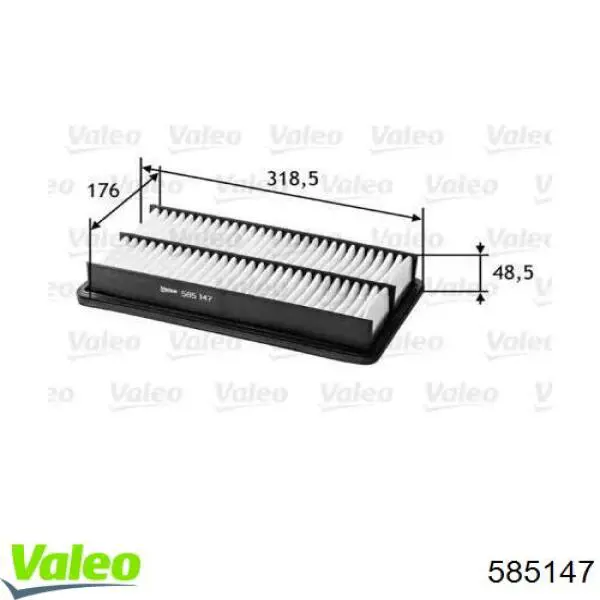 Воздушный фильтр 585147 VALEO