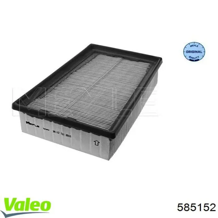 585152 VALEO Воздушный фильтр двигателя