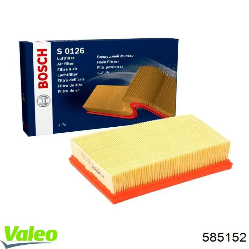 Элемент воздушного фильтра VALEO 585152 цена, от 5.86 USD