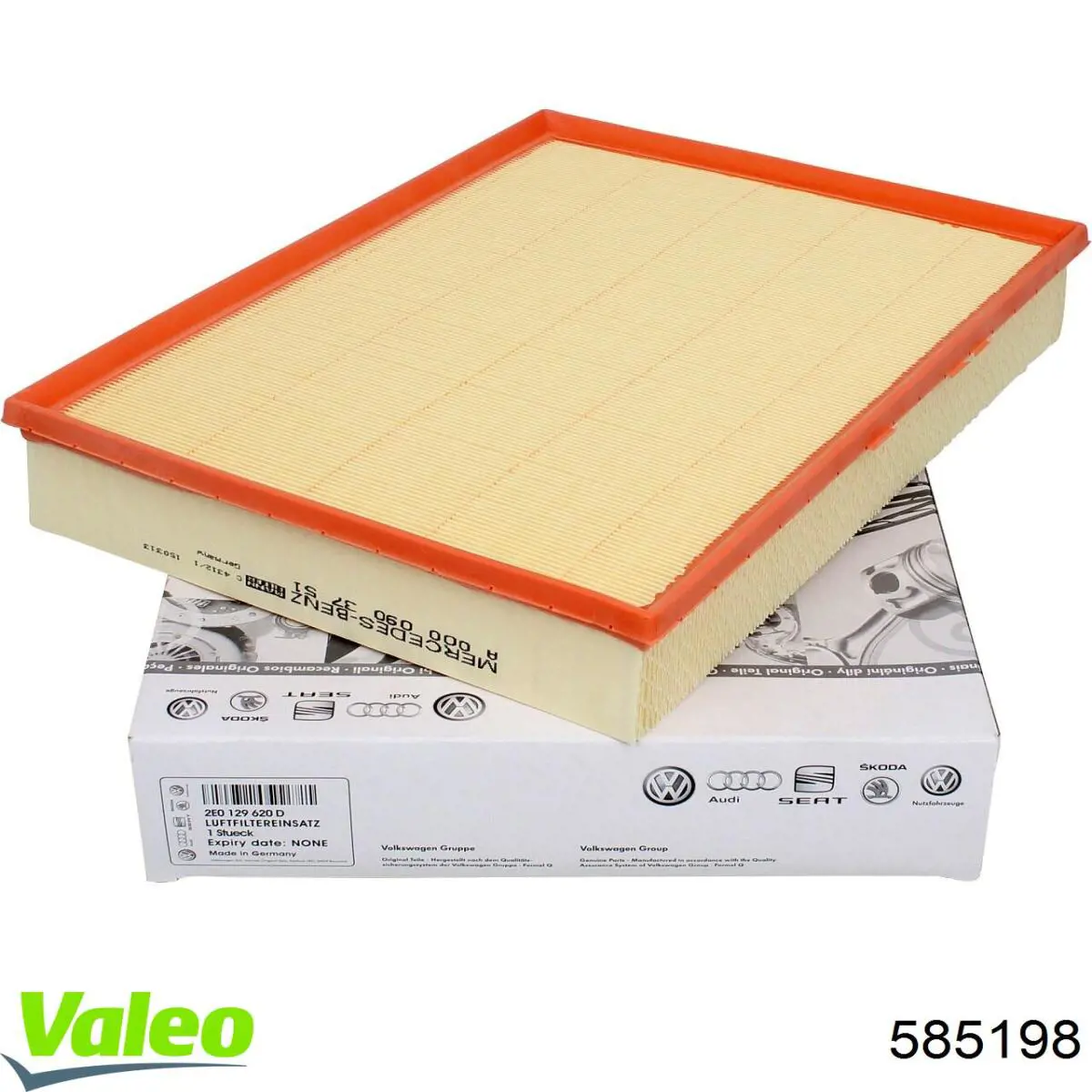 Купить 585198 VALEO Автомобильный фильтр воздуха